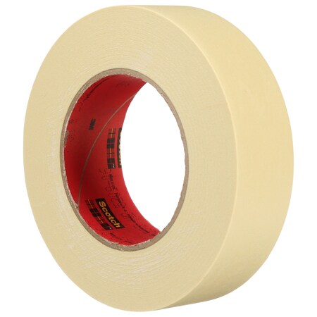 3M Premium High Temperature Masking Tape 2393, Tan, 3/8 In X 60 Yd, 7.6 Mil 7010292649